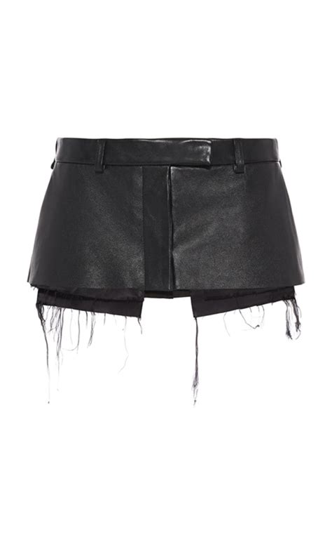 miu miu black skirt|mini miu skirts.